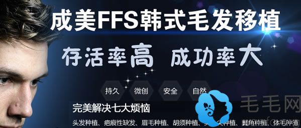 成美FFS韩式毛发移植技术