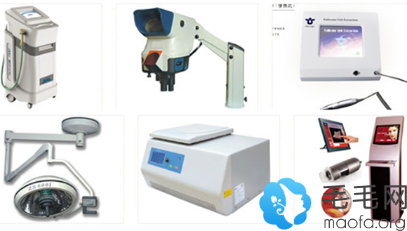 为了保证植发质量，郑州华山医院斥巨资引进国外先进仪器设备