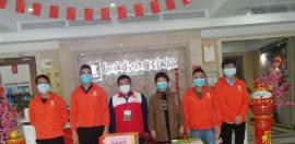 先后2次為抗疫志愿者獻愛心物資盡綿薄之力