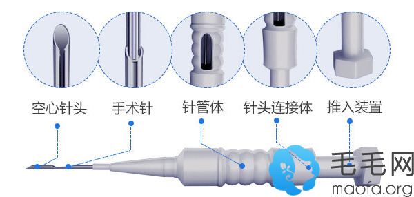 微针植发种植笔构造