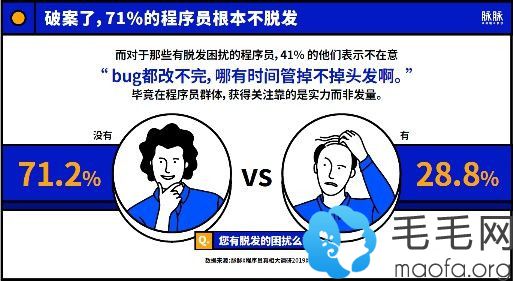 因为不脱发雷军被质疑是假程序员,程序员一定脱发吗