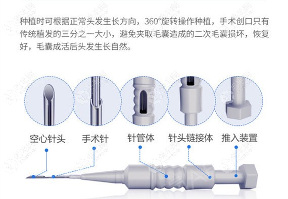 武汉大麦微针使用的种植针