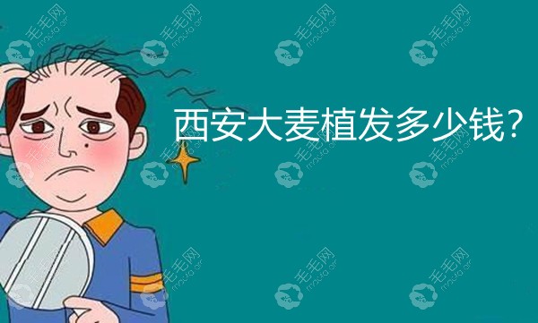 西安大麦微针植发的价格费用表