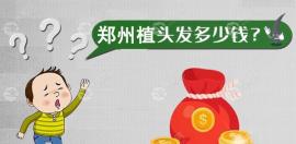 郑州植发手术价格表中做m型发际线植发的费用大概多少钱