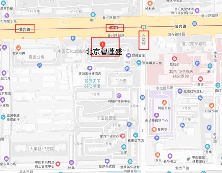 碧莲盛在北京路线图