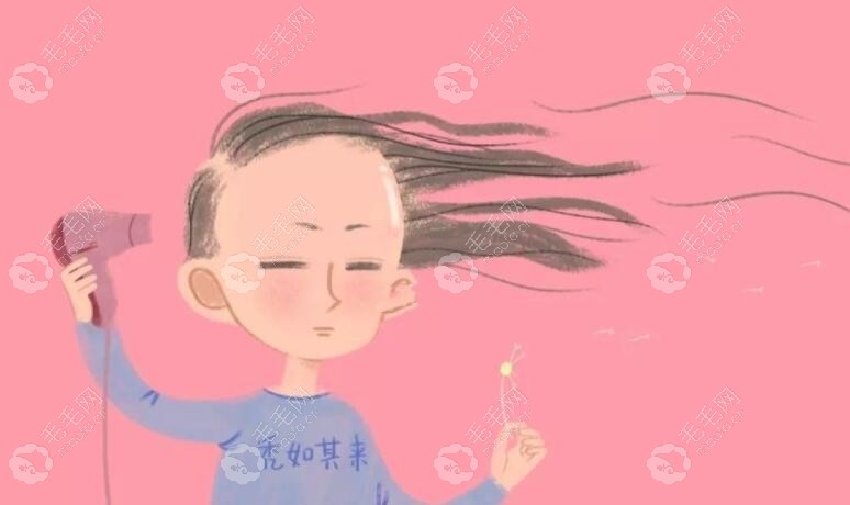 头发表现为干枯细软