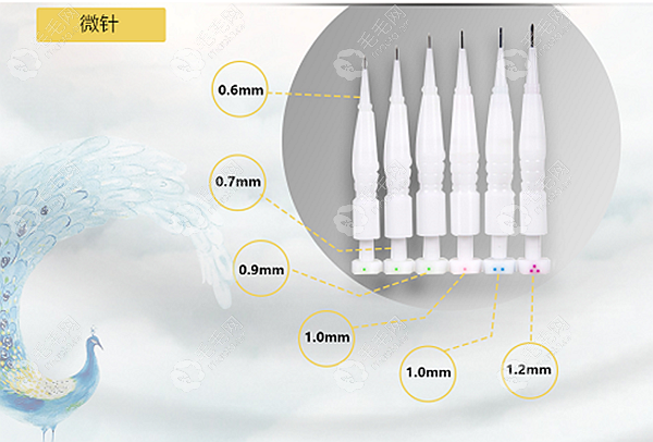 微针植发口径都有多大