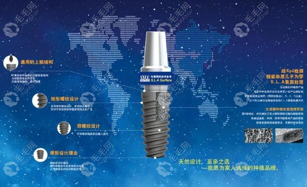 4999元起一颗的韩国仕诺康种植体是几级钛