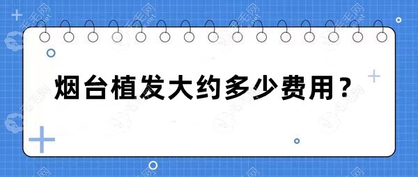 烟台植发大约多少费用?参考洛神/曙光种植头发价格来看