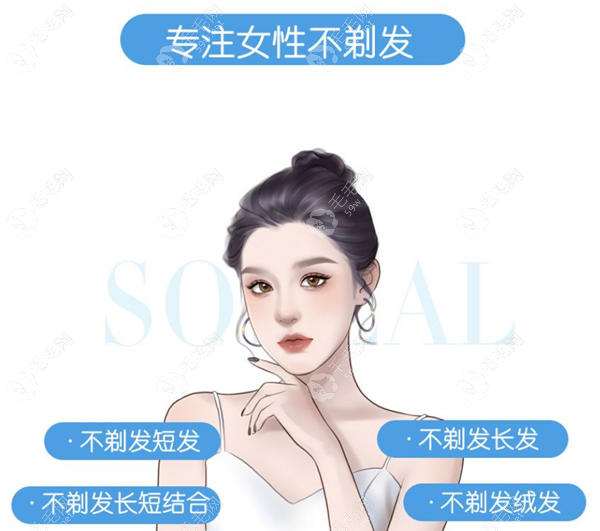 成都首瑞女性不剃发植发