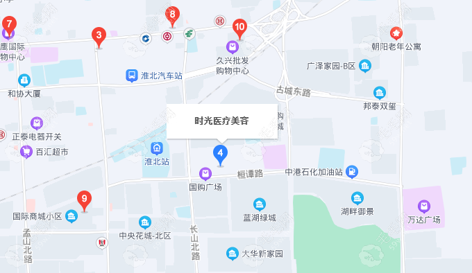 相山时光整形地址