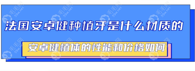 法国安卓健种植牙价格