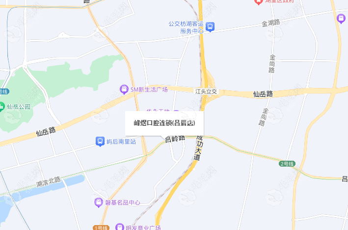 厦门思明峰煜口腔地址59w.net