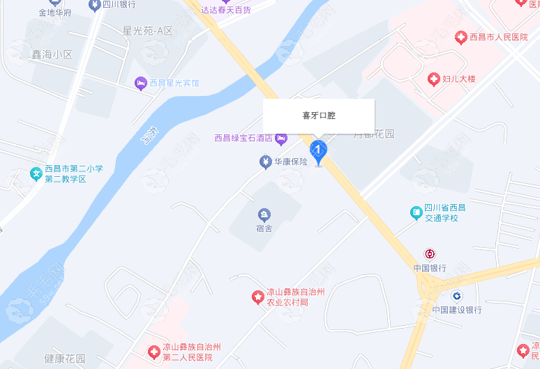 西昌喜牙口腔地址