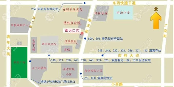 到院路线