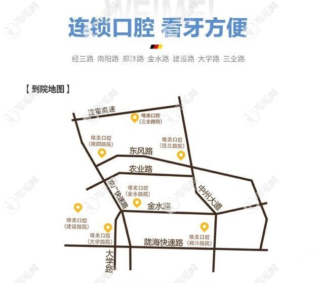 郑州唯美口腔医院地址