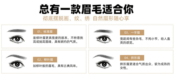 杭州艺星FUE美学种植眉毛