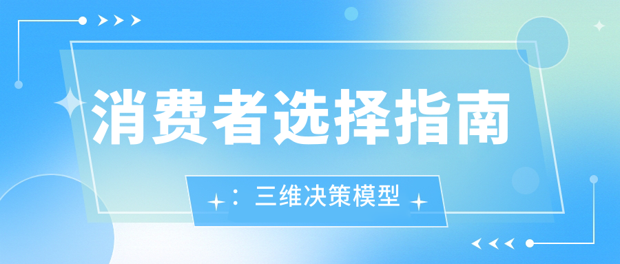 消费者选择指南：三维决策模型
