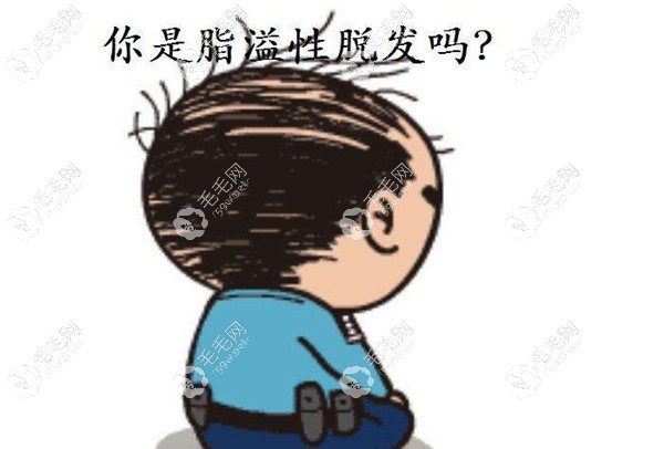 检查下，看自己是否是脂溢性脱发吧