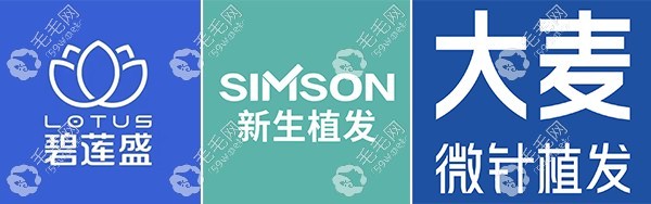 福州连锁植发医院有碧莲盛、新生、大麦等