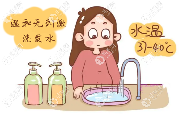 植發(fā)后第1次洗頭發(fā)可以用溫和洗發(fā)水