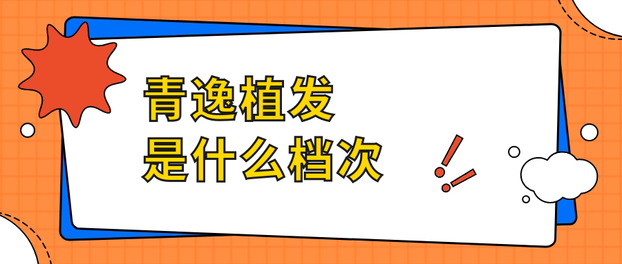 青逸植發(fā)是什么檔次