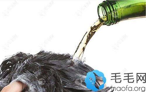 啤酒洗头的正确方法