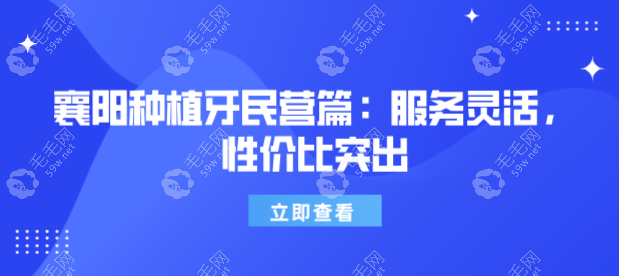 襄阳种植牙民营篇