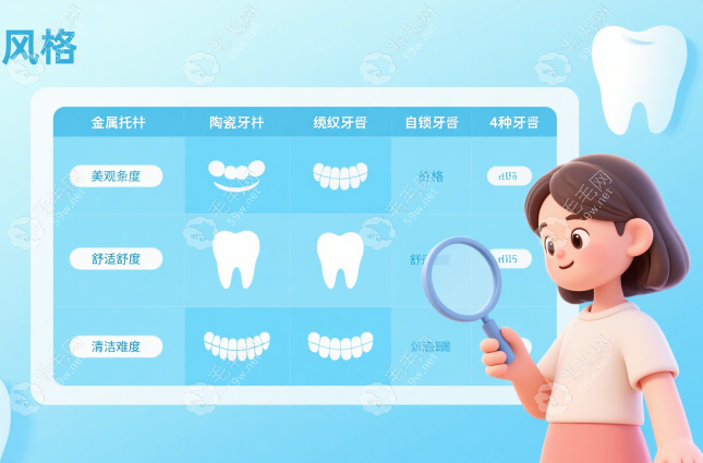 正畸前必看4种牙套怎么选？优缺点+价格全解析
