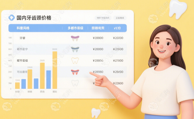 牙齿矫正2025价格表