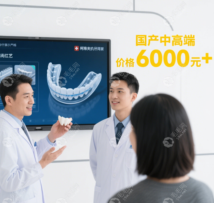 柯帝夫牙套价格6000元+？不同城市、系列差价大公开
