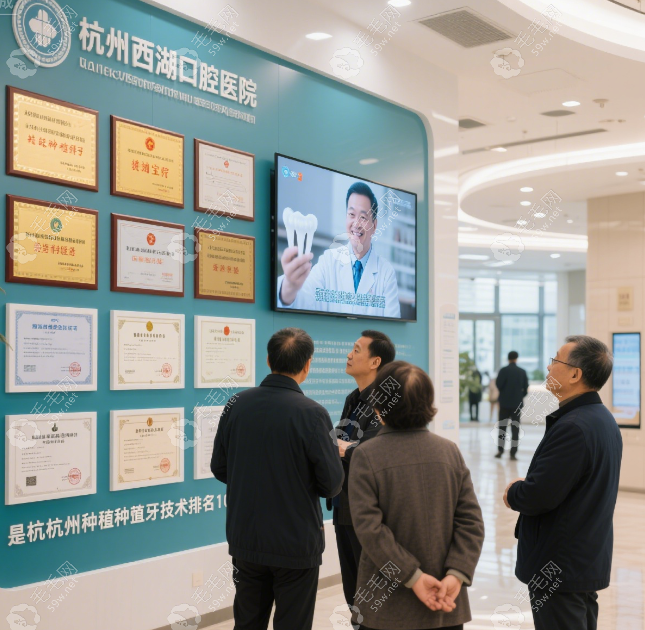 杭州西湖口腔医院叶宝定种植牙技术好，在杭州排名前十哦