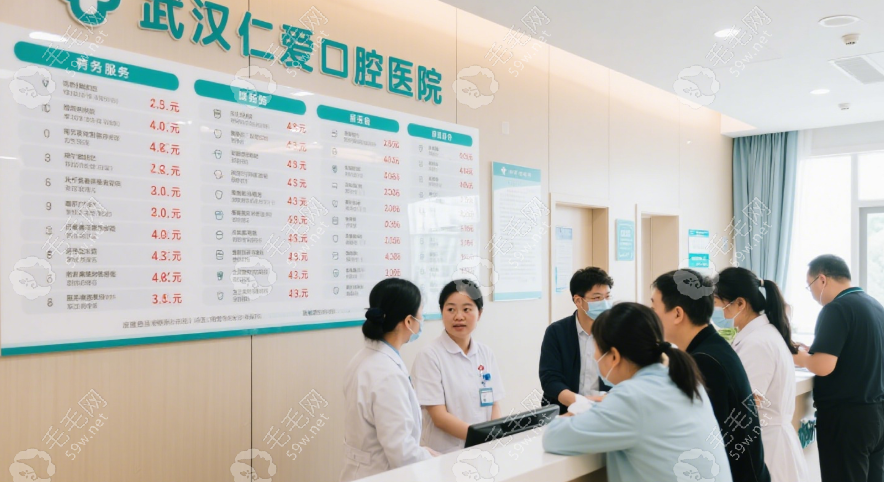 武汉仁爱口腔前台