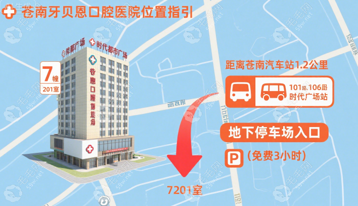 蒼南牙貝恩口腔醫(yī)院地址定位不迷路