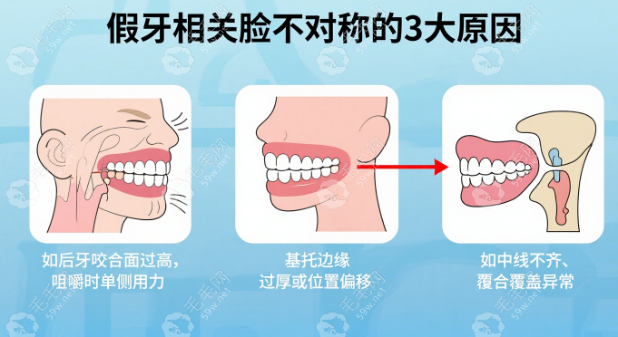 假牙為什么會(huì)讓臉變歪