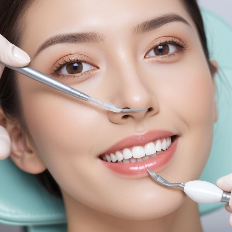 四、牙齒矯正會讓人中變得明顯嗎？不同矯正方式對人中的影響