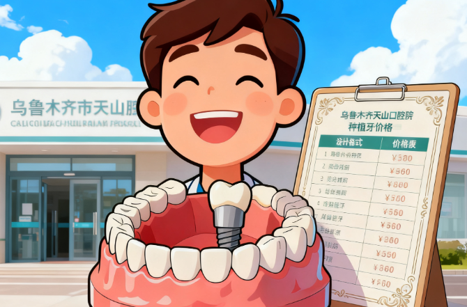 乌鲁木齐天山区口腔医院种植牙价格表www.59w.net