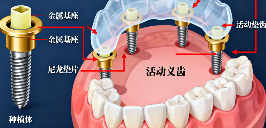 使用locator覆盖式义齿有哪些注意事项？