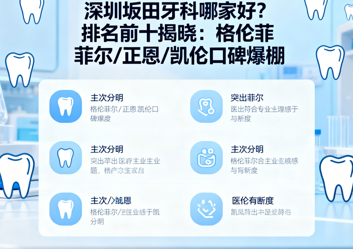 深圳坂田牙科推荐
