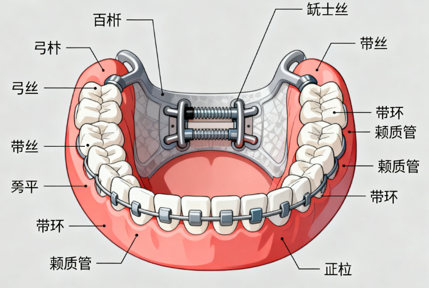 tb矫正器导出下巴的医学原理