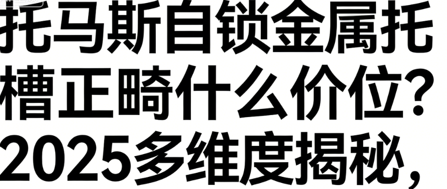 托马斯自锁金属托槽正畸什么价位
