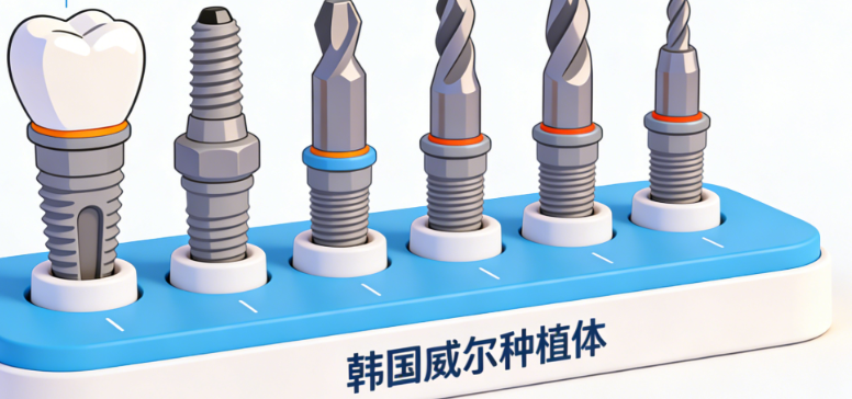 韩国科威尔种植体型号