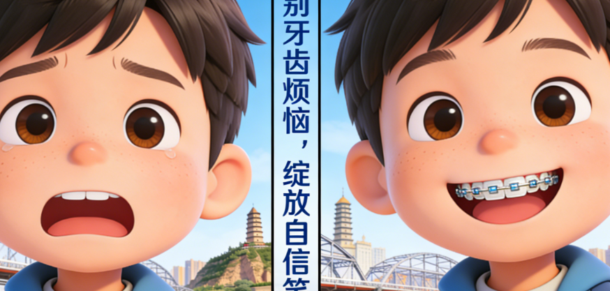 兰州小孩矫正牙齿正畸