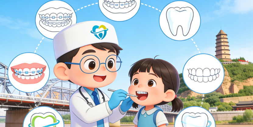 兰州小孩矫正牙齿正畸便宜