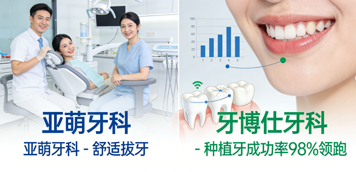 仙游牙科哪家医院好?亚萌舒适拔牙,牙博仕种植牙成功几率高