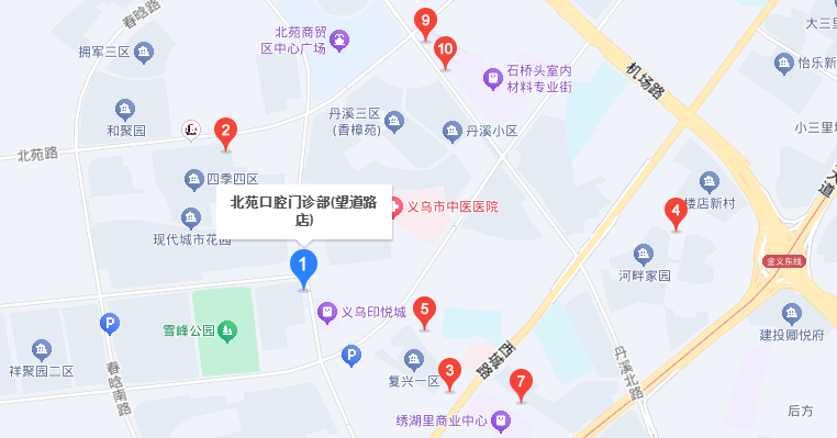 义乌北苑口腔地址