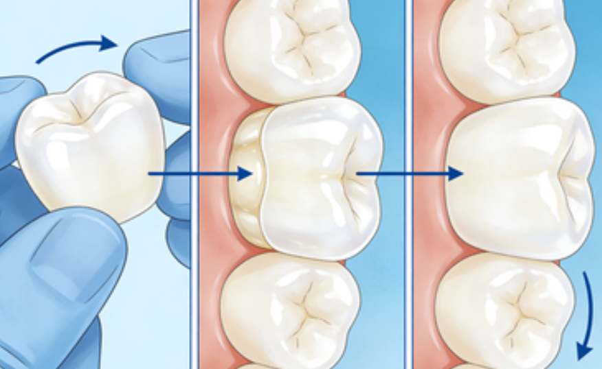 二、牙磨小戴牙冠优点与局限