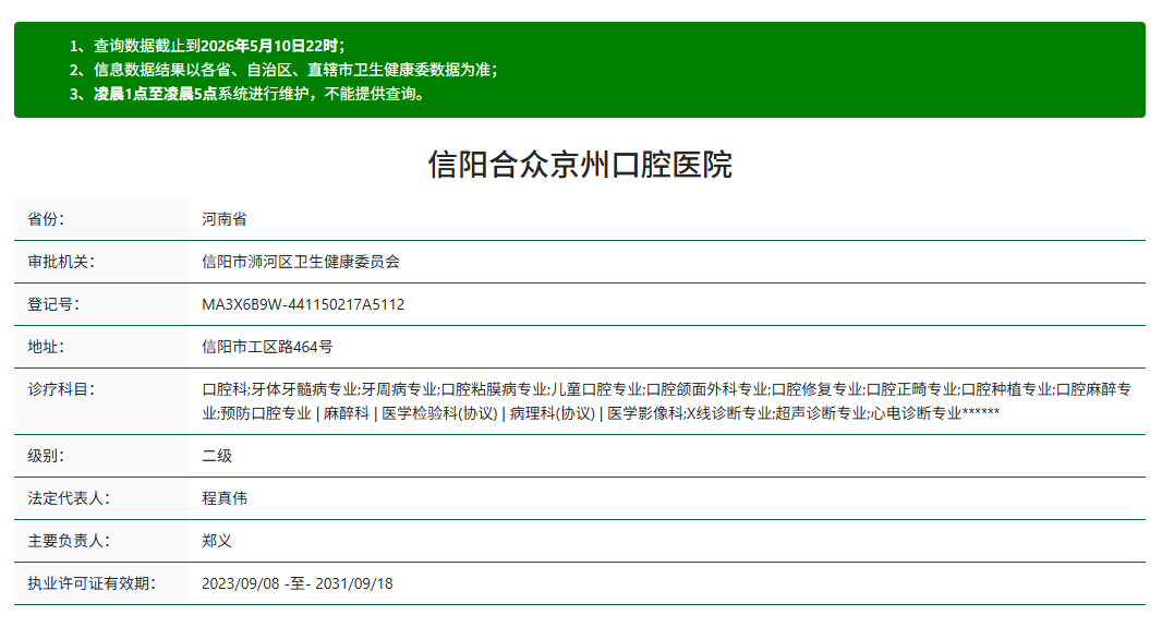 一、名字之谜与硬核身份:信阳合众京州口腔医院就是信阳口腔医院