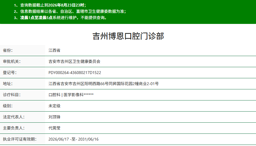 吉州博恩口腔门诊部